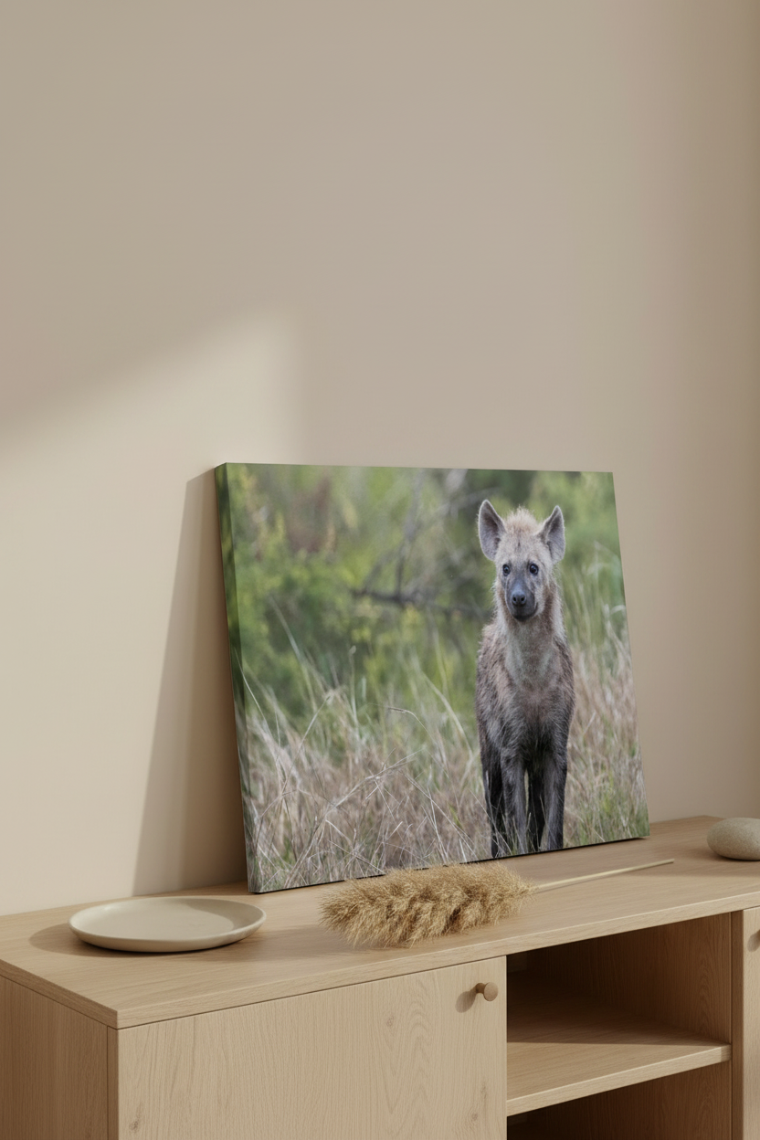 Visuel d'ambiance toile portrait - Premier regard