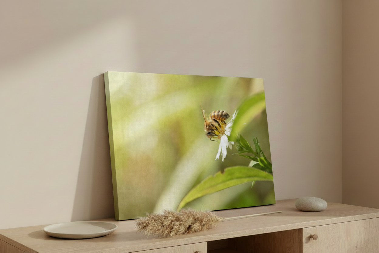 Visuel d'ambiance toile paysage - La butineuse