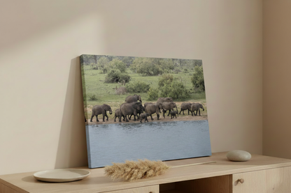 Visuel d'ambiance toile paysage - Sur les pas des anciens