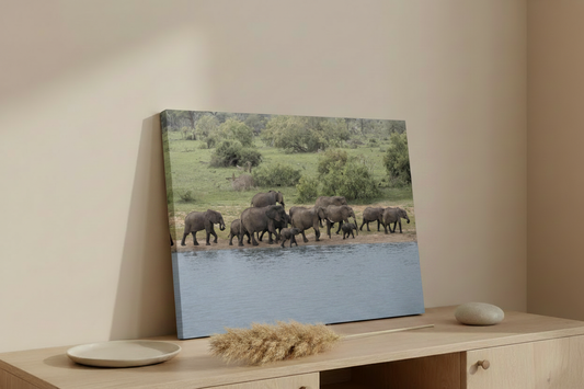 Visuel d'ambiance toile paysage - Sur les pas des anciens