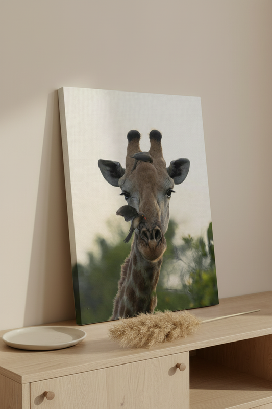 Visuel d'ambiance toile portrait - Alliance sauvage