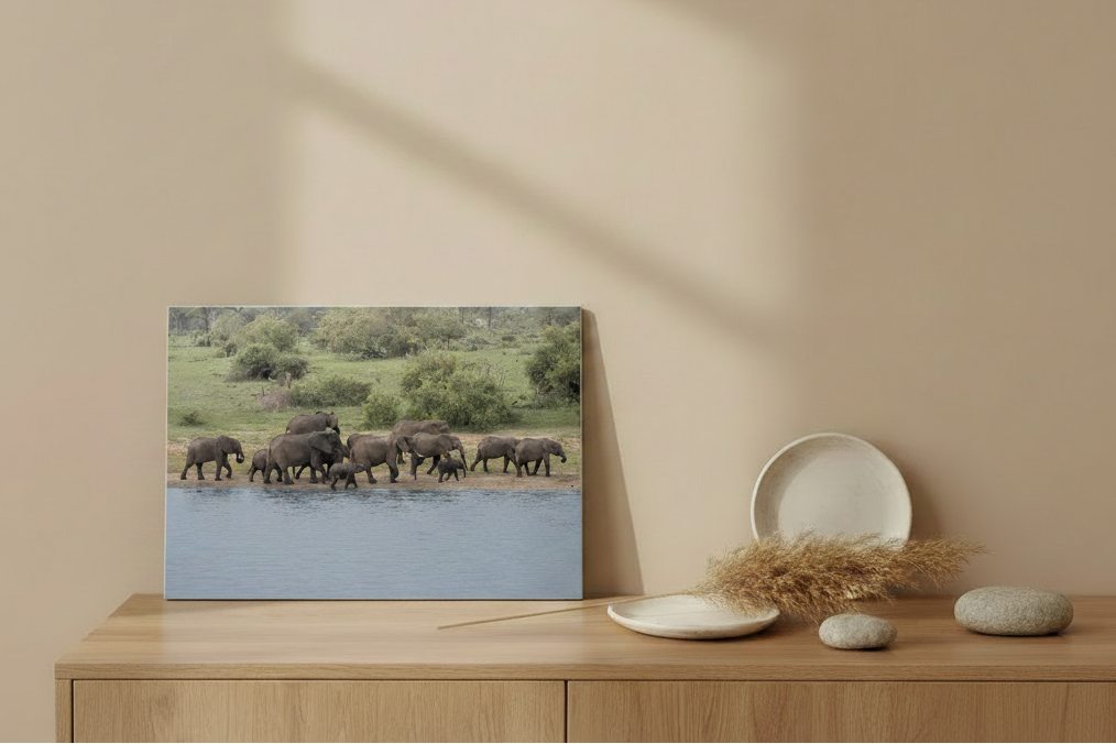 Visuel tableau aluminium paysage - Sur les pas des anciens