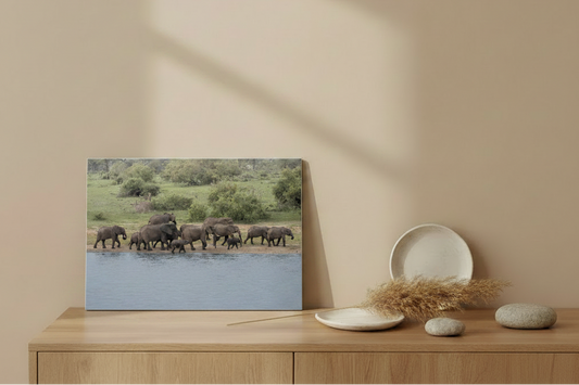 Visuel tableau aluminium paysage - Sur les pas des anciens