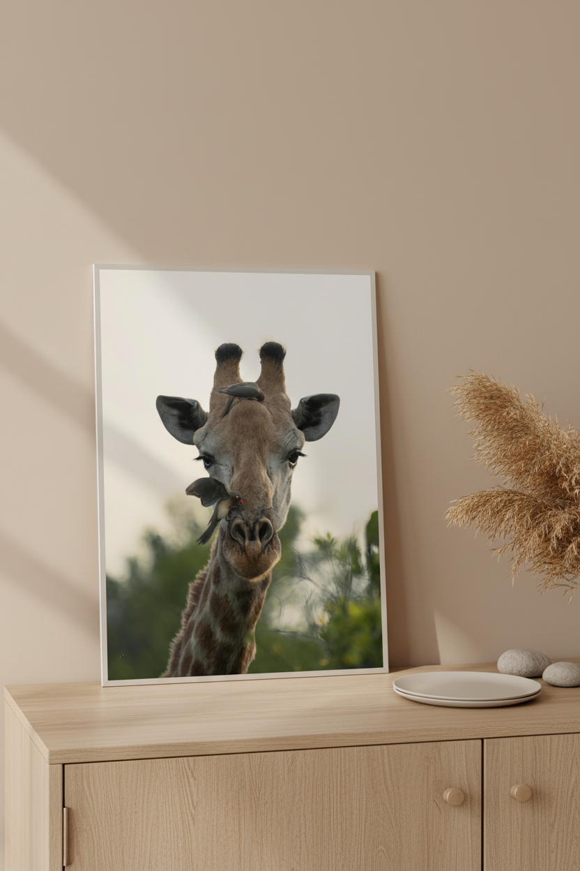 Visuel tableau aluminium portrait - Alliance sauvage